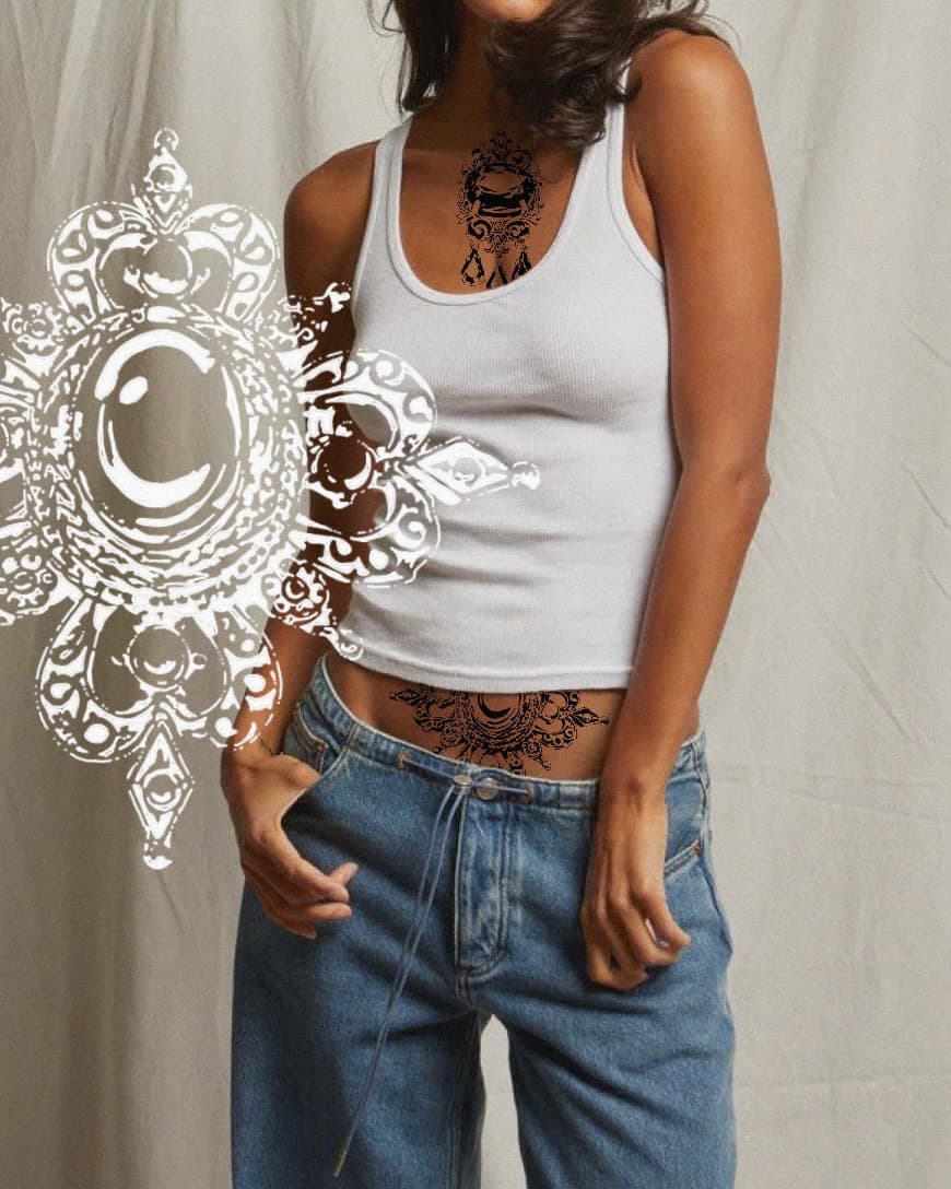 Flash design 4 — pre-designed tattoo available for booking